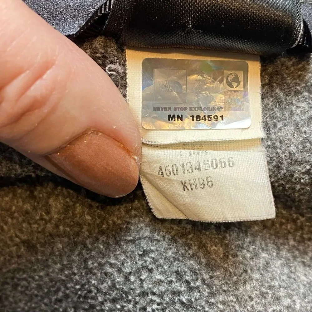 The North Face Gray Fleece Jacket Size Medium